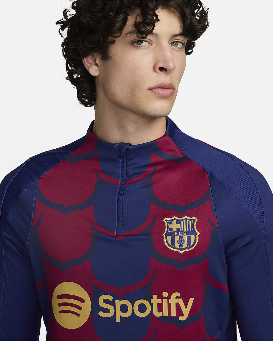 NIKE公式】FC バルセロナ ストライク メンズ ナイキ Dri-FIT サッカー プレマッチ ドリルトップ.オンラインストア (通販サイト)